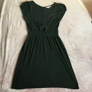 Studio Classics knit dress in dark  grey size 12 us |17" pit-to-pit | waist 14"